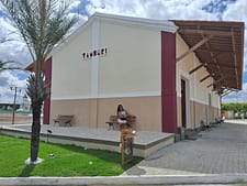 Estação Ferroviária reformada em Marcionílio Souza, Bahia