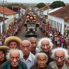 Qual não foi o espanto da população com aquela cena...leia a crônica.